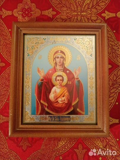 Иконы разные со святых мест