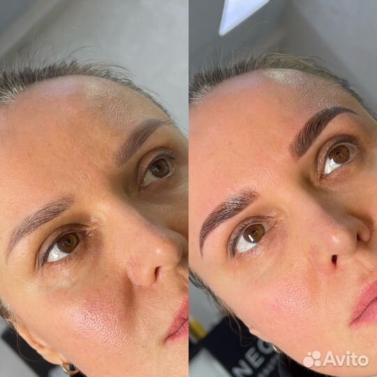 Оформление бровей