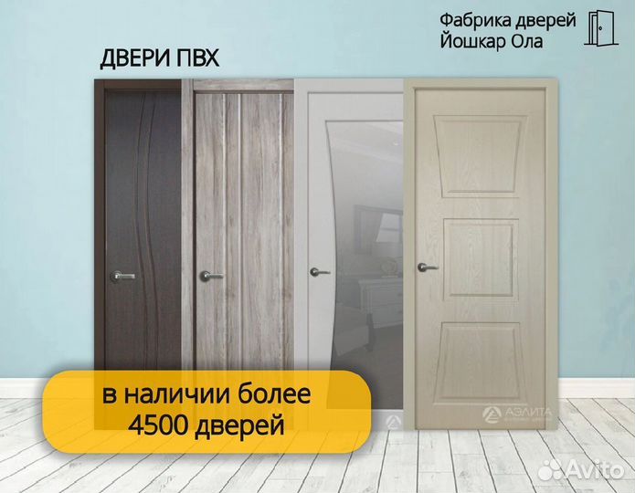 Глухие межкомнатные двери