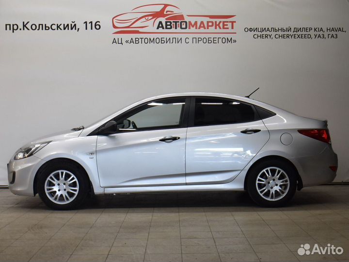 Hyundai Solaris 1.6 AT, 2012, 168 216 км