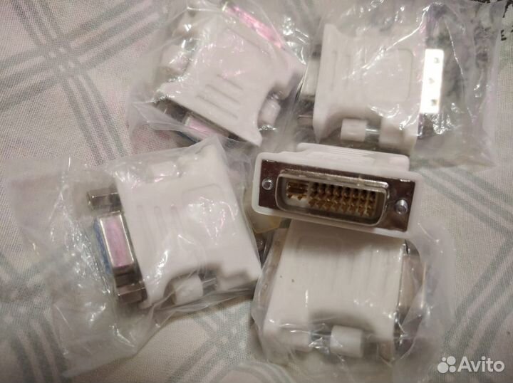 Переходник с DVI-I на VGA