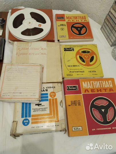 Катушки юабины для магнитофона