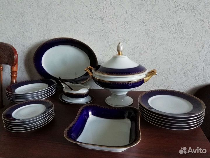 Старинный столовый сервиз. Бавария