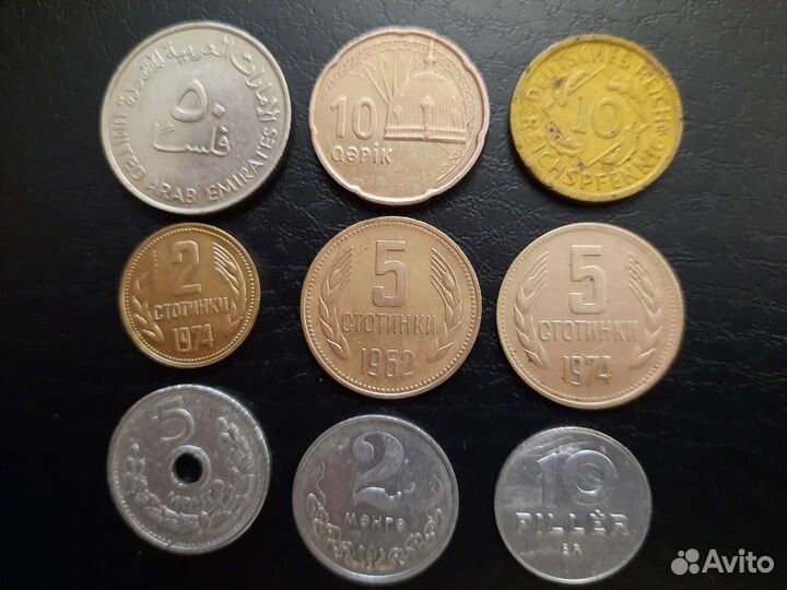 Монеты разных стран