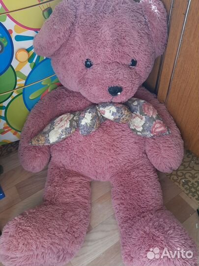 Плюшевые медведи 2 шт большие