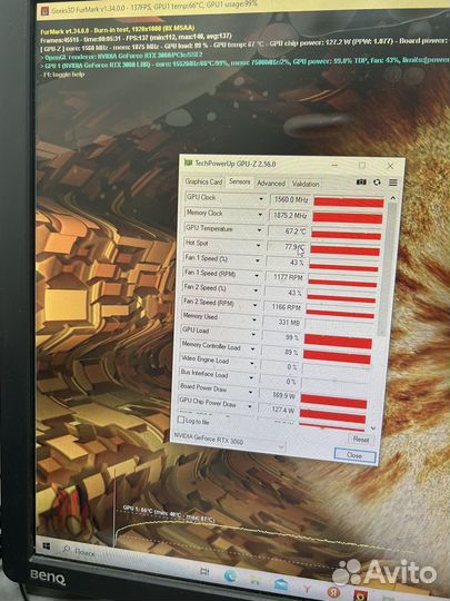 Видеокарта RTX 3060 12gb KFA2