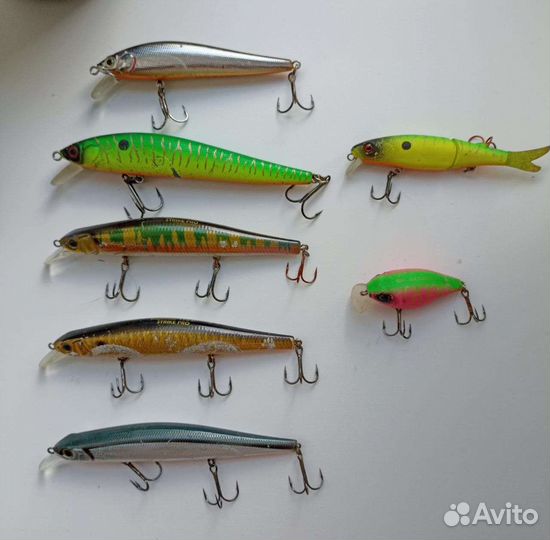 Наборы блесен и воблеров