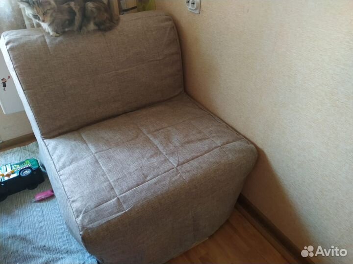 Чехлы на диван и кресло Ликселе IKEA, Аккордеон