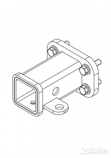 Переходник с фланцевого шара 