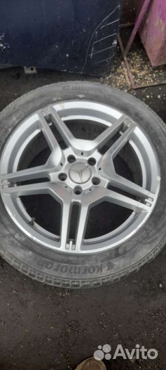 Диски с шинами в сборе летние r18 Merceders