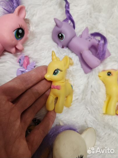 Игрушки пакетом для девочки пони