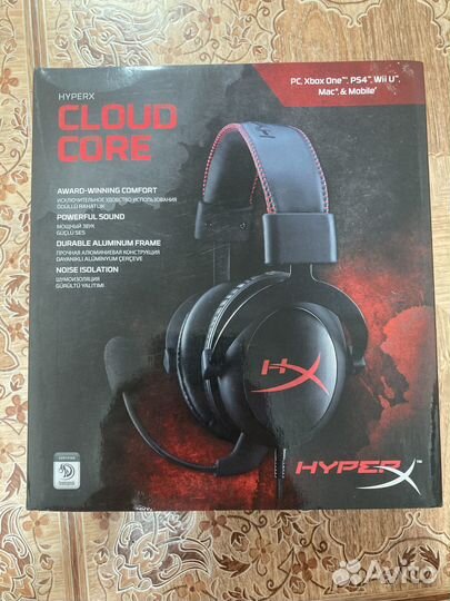 Игровые наушники HyperX Cloud Core