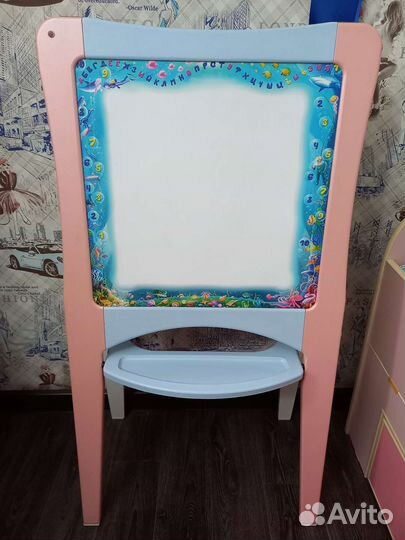 Доска-мольберт двухсторонний