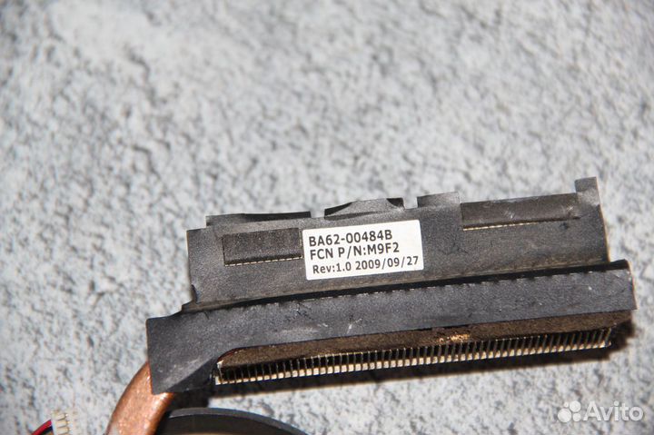 Система охлаждения ноутбука Samsung R519, R510