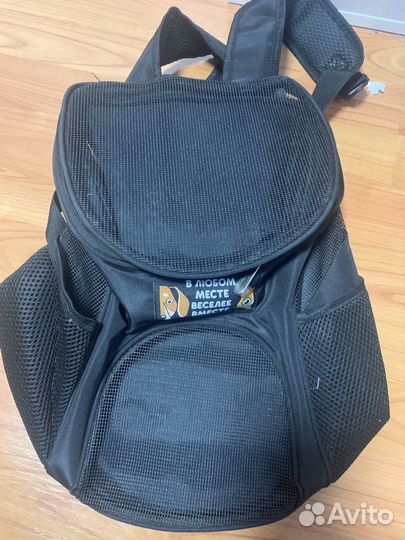 Рюкзак переноска с окошком для котенка/щенка