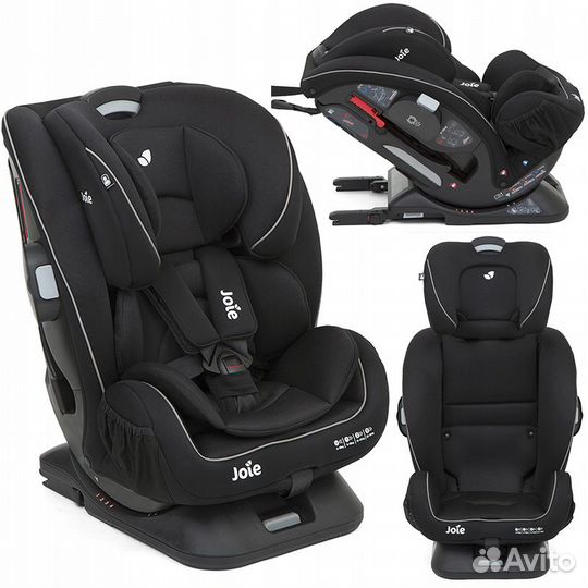 Автокресло 0-36кг изофикс Joie every stage Fx Coal