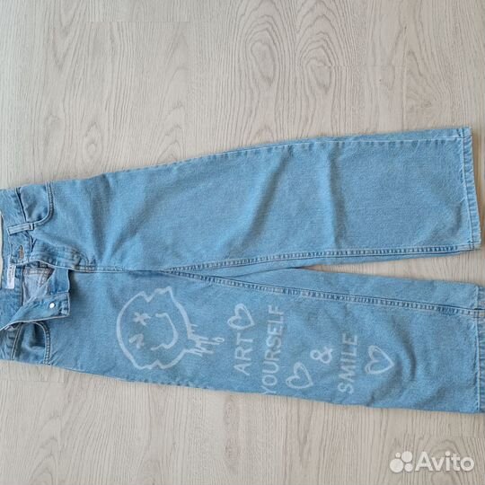 Джинсы для девочки р 134
