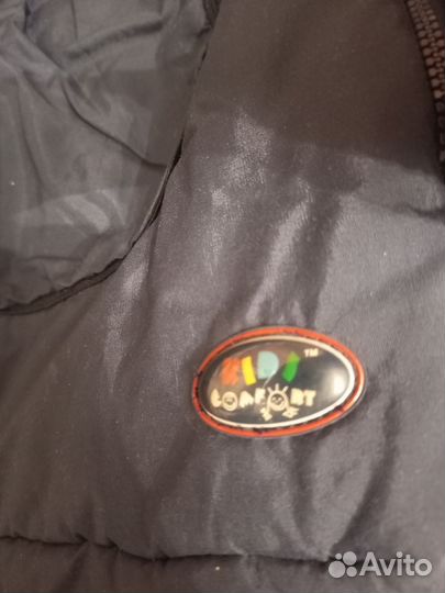 Зимний конверт в коляску на овчине Kids comfort