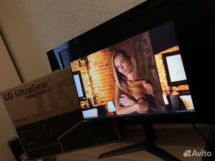 27*LG UltraGear 144Гц IPS HDR G-Sync 1ms