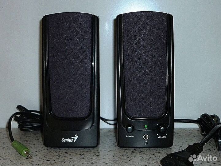 Колонки Genius SP-Р110 black для компьютера
