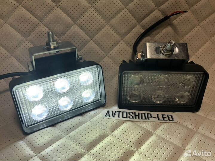 Фары LED 18W 12/24V 2 шт