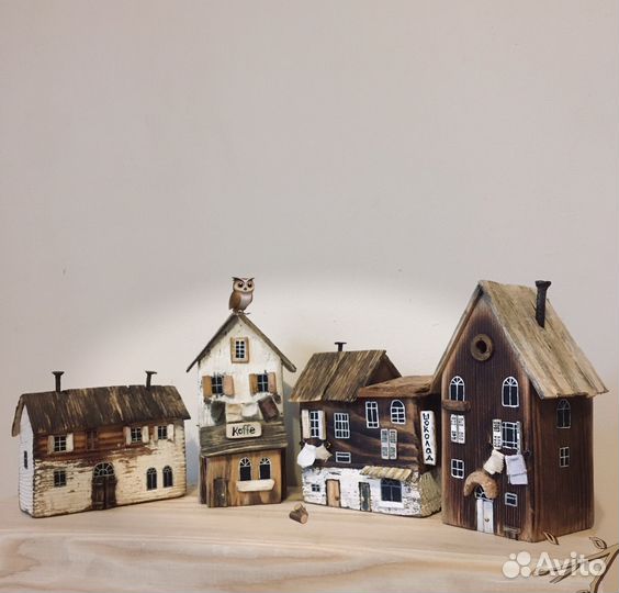 Домики интерьерные дрифтвуд подарки