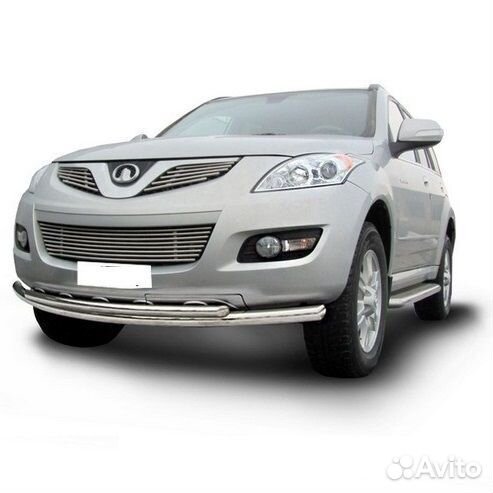 Защита переднего бампера Great Wall hover H5