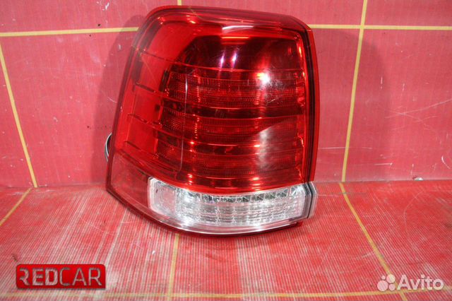 Фонарь левый внешний Depo Toyota Land Cruiser 200