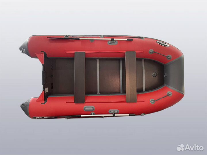 Лодка пвх (жесткое дно+киль) - Беринг 340