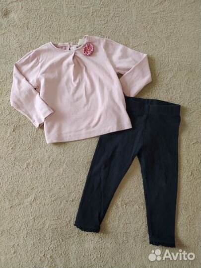 Пакет фирменных вещей для девочки 86 92 см Next