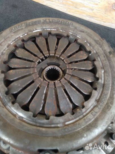 Сцепление и маховик лифан солано 620 б/у рабочее