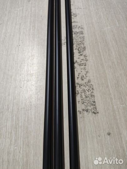 Труба для рейлинга чёрная 16мм