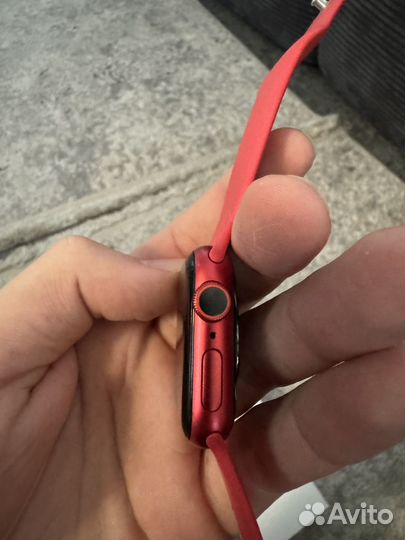 Часы apple watch 6 40 mm red