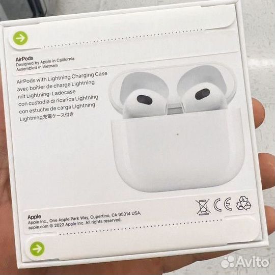 Наушники apple airpods