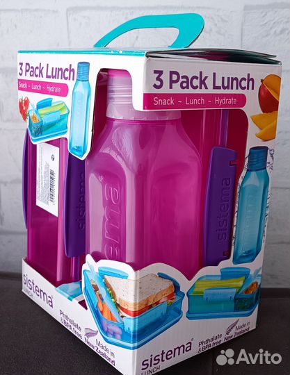 Набор контейнеров ланч боксы