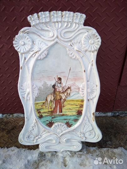 Изразец. Камин. Изразцовая печь 19 века