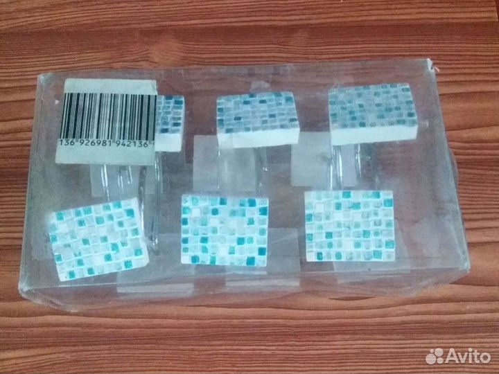 Крючки для шторки в ванную металлические