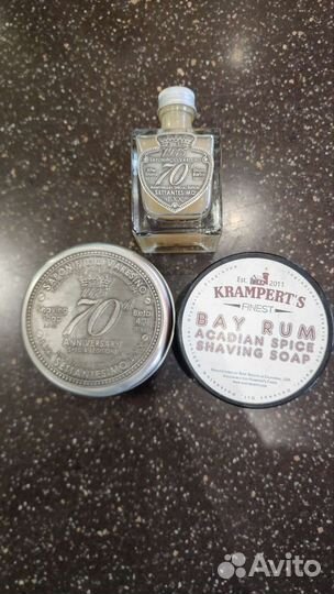 Комлект мыло+ лосьон для бритья
