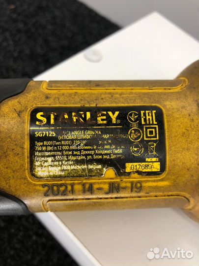 Ушм Stanley sg712514178 К40