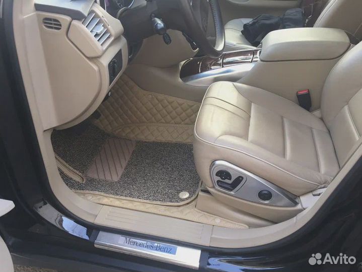 3д коврики из экокожи с бортами в салон авто