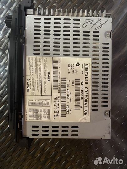 Магнитола на Chrysler, Jeep, Dodge