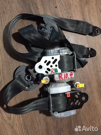 Передние ремни безопасности Рио 3 солярис