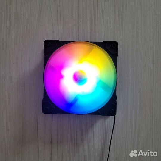 Вентилятор 120мм LED. Много