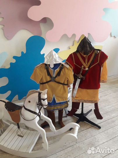 Костюмы Богатырей и гладиатора