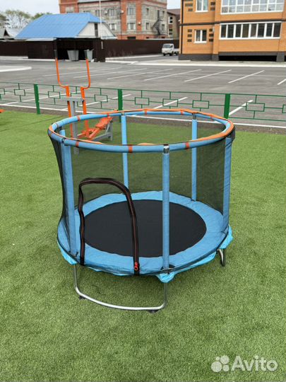 Батут детский с защитной сеткой