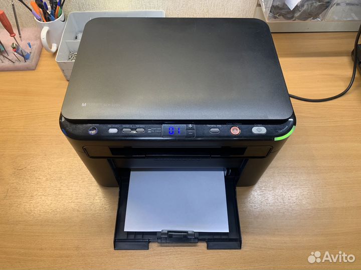Мфу лазерный Samsung SCX-3205. Обслужен. Отс