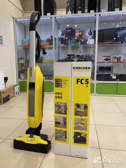Электрошвабра Karcher FC 5 желтая