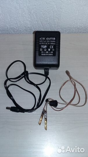 Адаптер(блок )питания 9V к VEF202