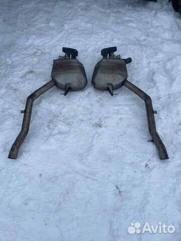 Глушитель BMW F10 N63B44