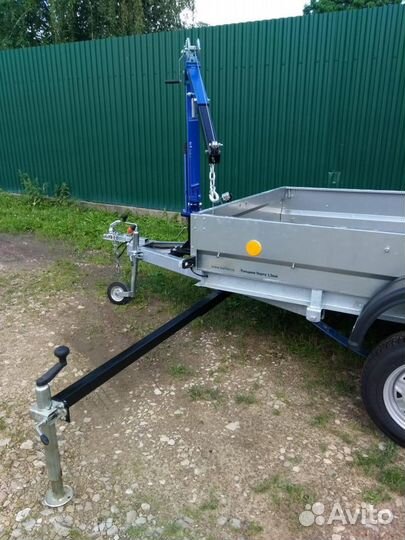 Мини Кран манипулятор г/п 1000 кг для прицепа